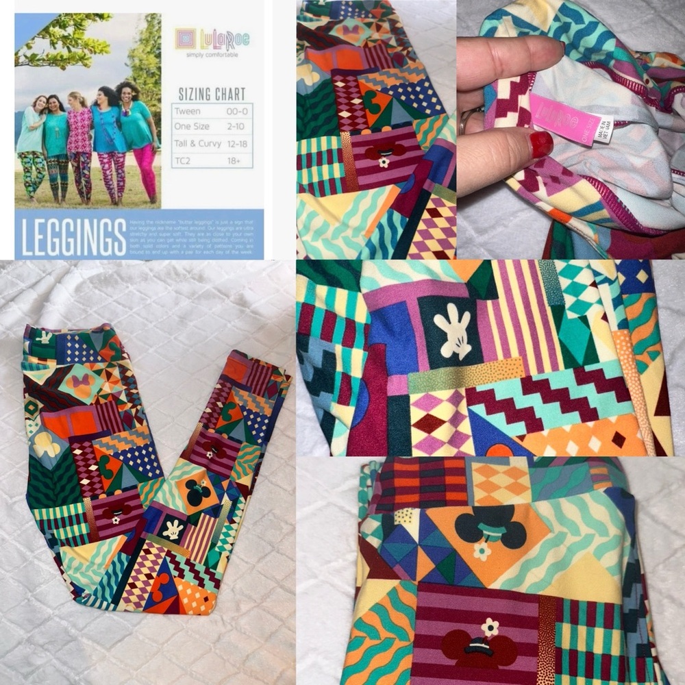 LULAROE❤️💙NWOT DISNEY LEGGINGS